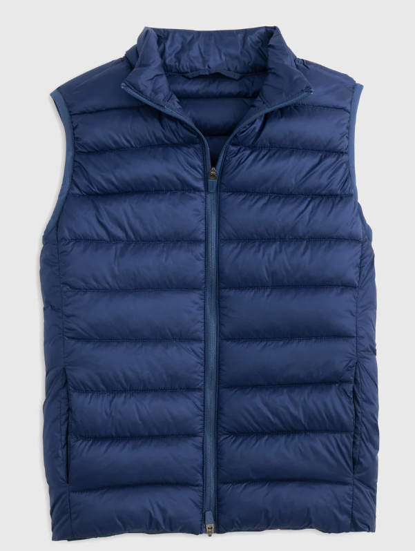 Ashby Jr. Quilted Vest - Lake