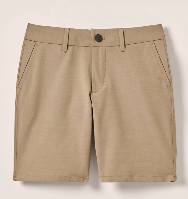 Mulligan Light Khaki Shorts - Tween