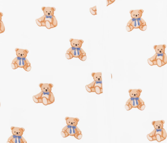 Zip Footie - Teddy Bear