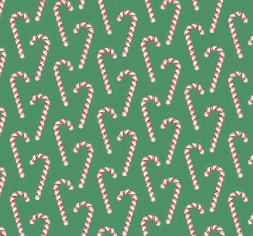 Beckett Candy Cane Green Lounge Pant