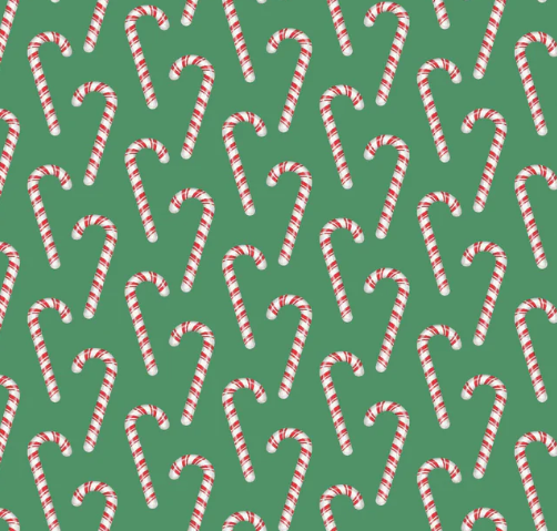 Morgan Candy Cane Green Legging Set