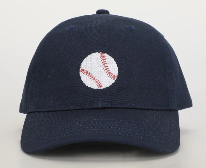 Kids Little League BB Hat - Navy