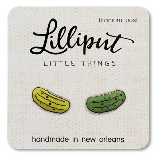 Pickle Earrings