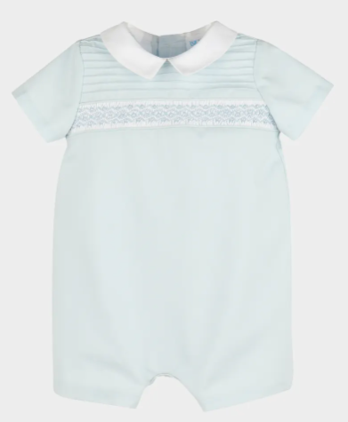 Classic Smock Boy Bubble-Blue -Infant