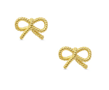 Bow Twist Studs
