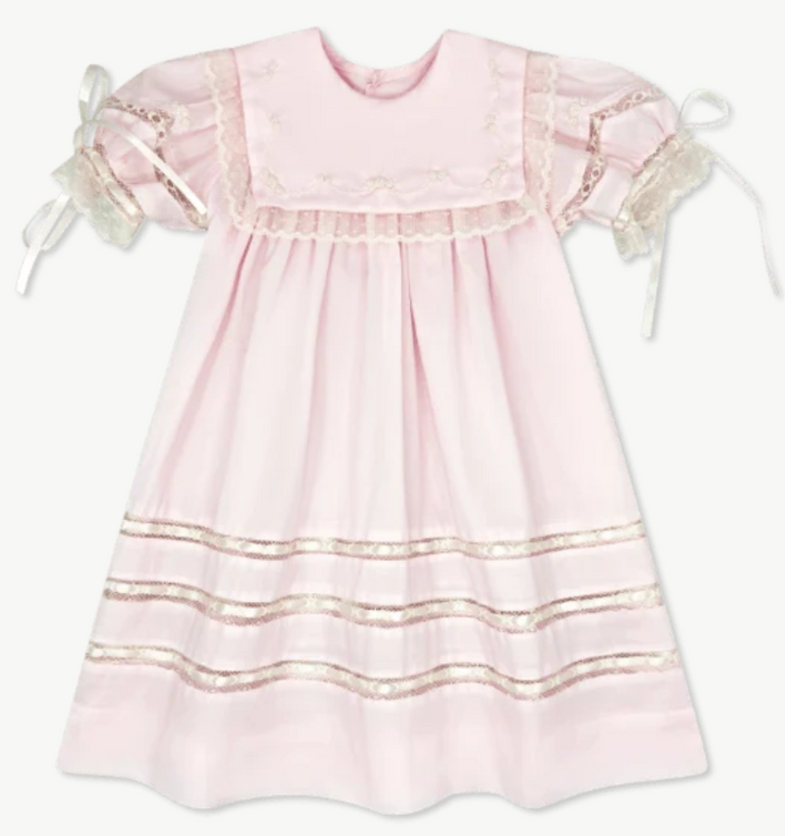 Elle Pink/Ecru A Dress