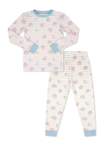 Sweet Pea PJ Set - Blue