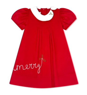 Eloise Merry Red Cord Dress