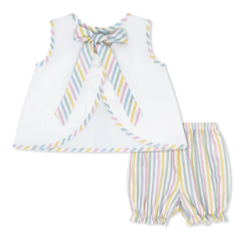 Channing Sorbet Stripe Bloomer Set
