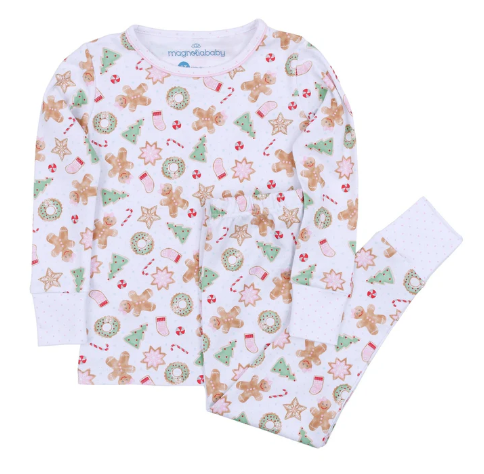 Frosted Wonderland PJ Set - Pink