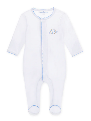 Precious Lil' Sluggers Emb Footie - LB