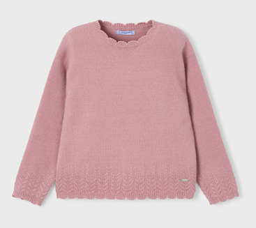 Smooth Knit Sweater - Rose