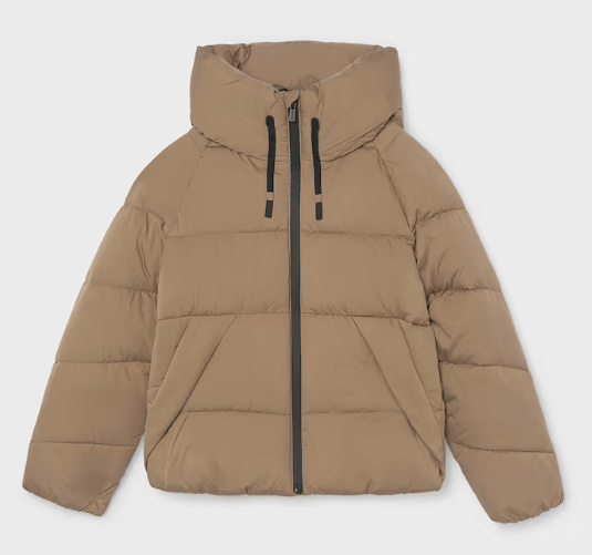 Puffer Jacket - Camel