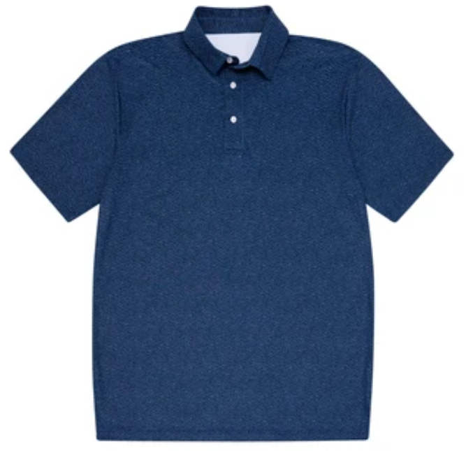 Navy Topo Polo