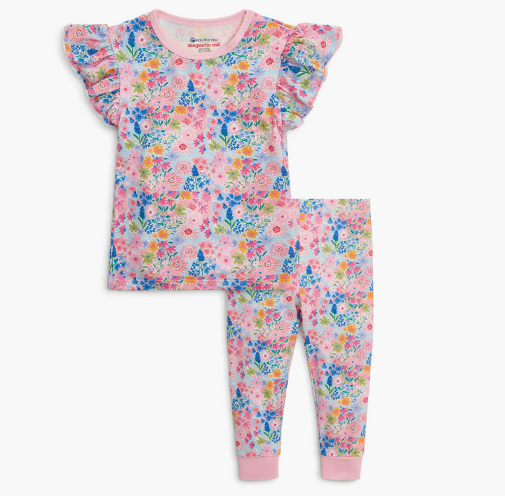 Lily Ruffle Sleeve Pajamas