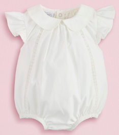 Eyelet Trim White Bubble