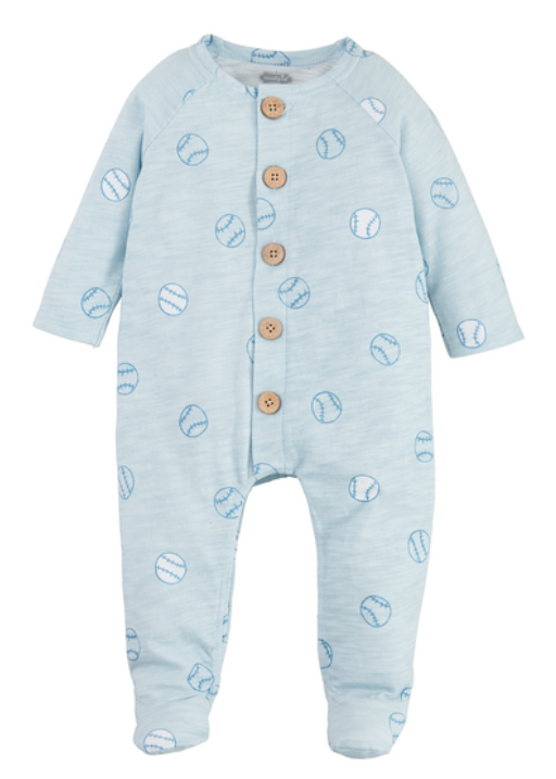 Baseball Print Sleeper