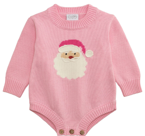 Pink Santa Sweater Bubble