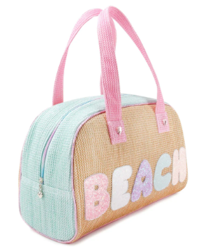 Beach Straw Duffle Bag