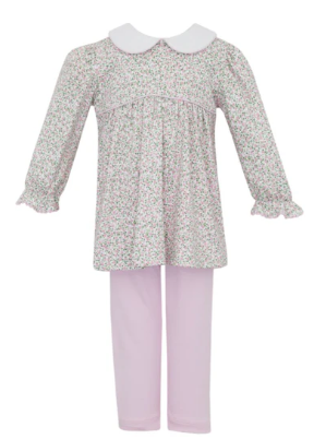 Carol Pink Liberty Floral Tunic Set