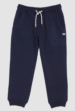 Boys Navy Joggers - Tween