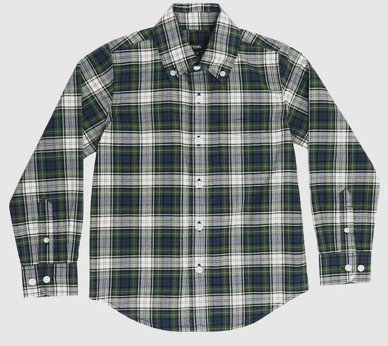 Hunter Plaid Shirt - Tween
