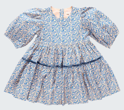 Maribelle Blue Floral Dress