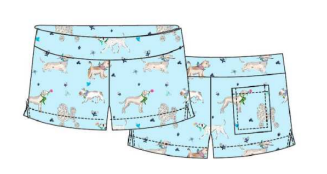 Puppiees Plush Shorts