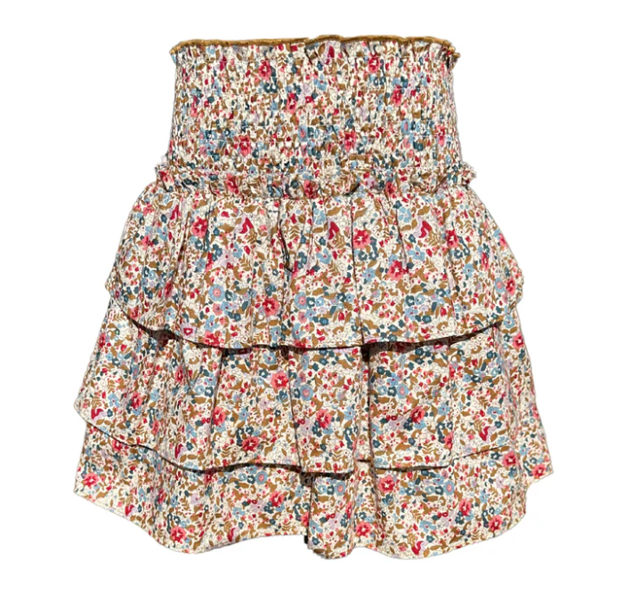 Sally Skirt - Jewel Floral