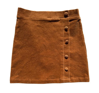 Reese Cord Skirt - Honey