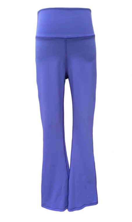 Florie Flare Leggings - Purple