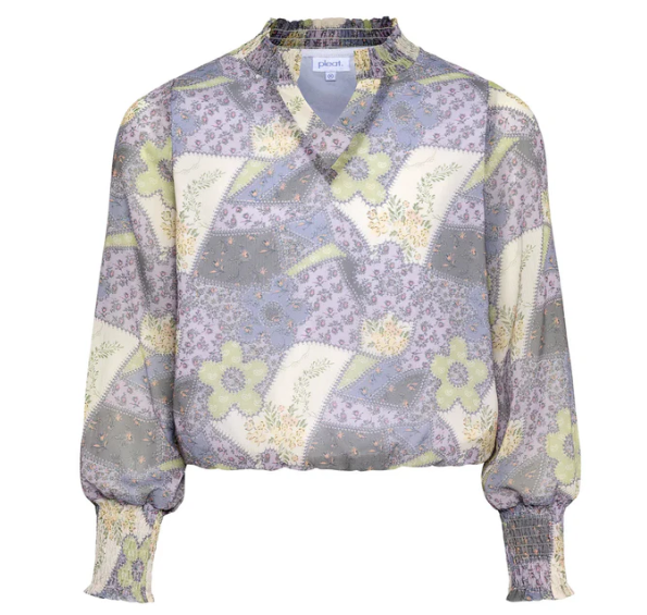 Elizabeth Top - Purple Patch