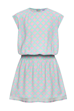 Josie Abstract Horizon Dress