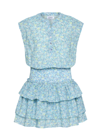 Drew Aqua Floral Dress