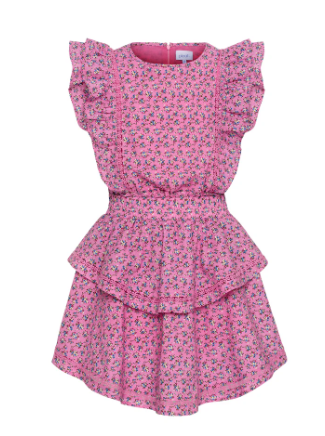 Gigi Hibiscus Pop Dress