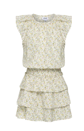 Tepper Cream Ditsy Dress