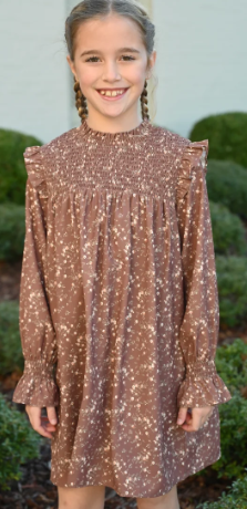 Lottie Brown Sugar Blooms Dress