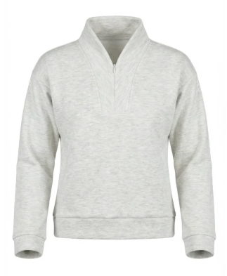 Liza Pullover - Heathered Grey