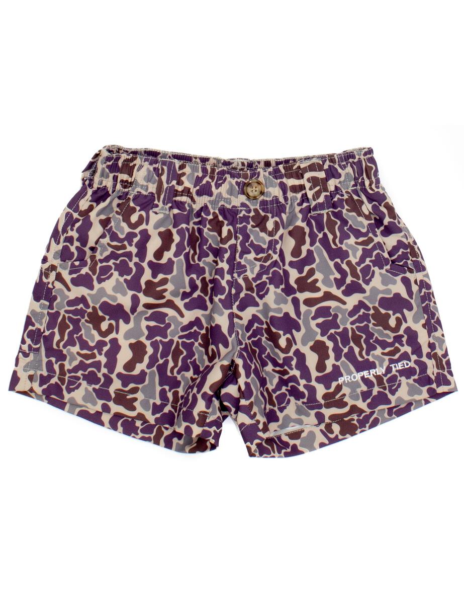 Toddler Vintage Camo Mallard Short