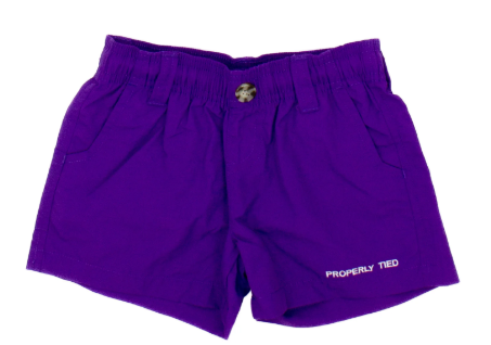 Mallard Shorts - Purple -Tween