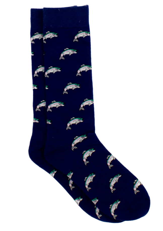 Lucky Duck Trout Socks