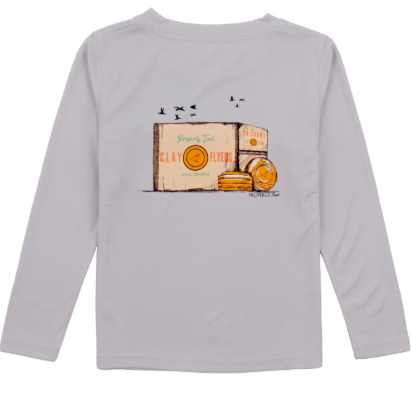 Ice Grey Perf Clay Day Tee