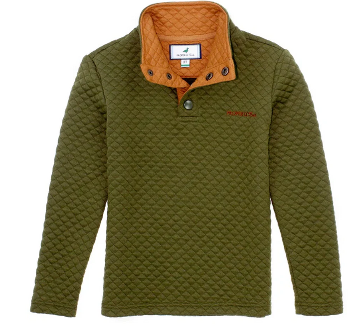 Club Olive Pullover