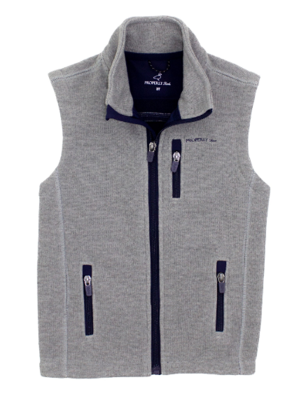Highland LT Heather Grey Vest