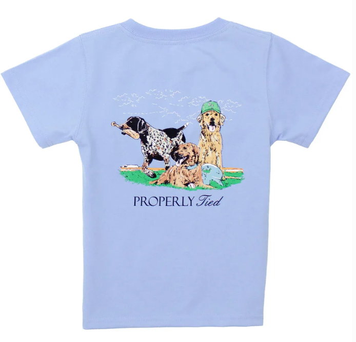 Diamond Dogs SS Light Blue Tee