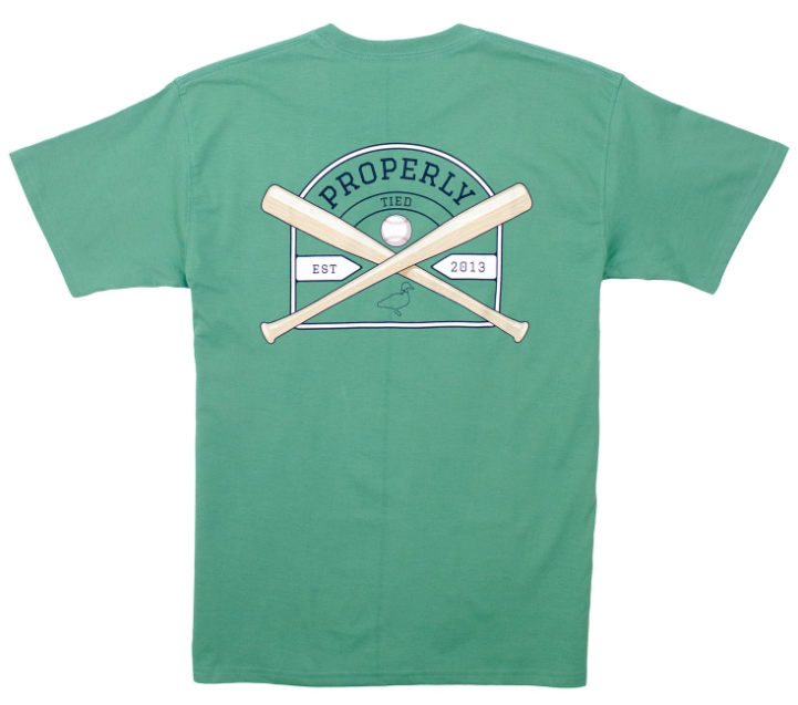 Baseball Shield SS Ivy Tee