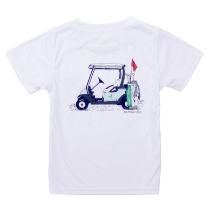 Country Club Perf White Tee