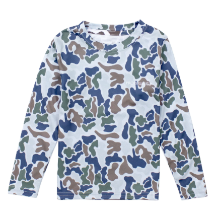 Terra Camo Perf LS Tee