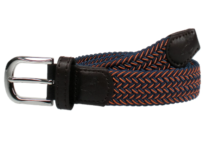 Stretch Belt - Blue and Orange