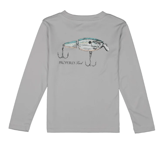 Swimbait - Ice Grey Perf Tee